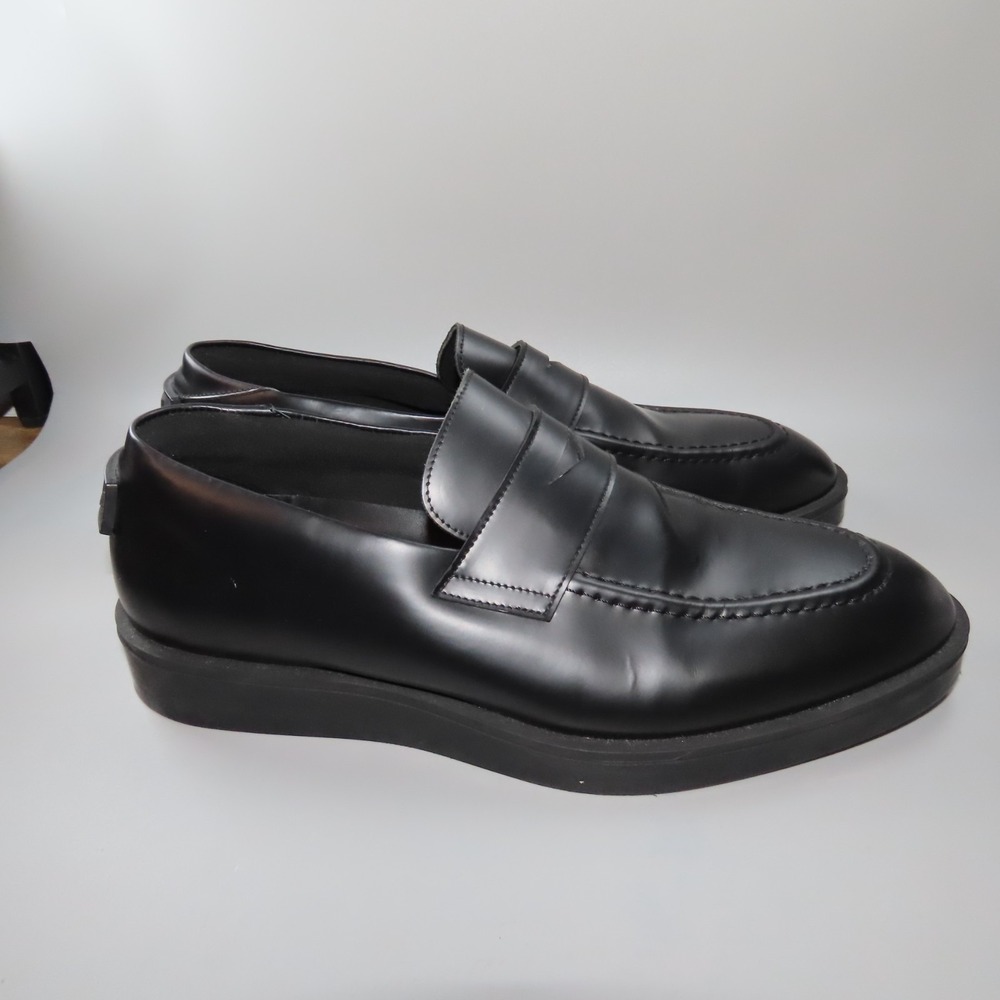 Wolf & Shepherd Closer $295 Men's Penny Loafers Dress Shoes Size 11 M READ